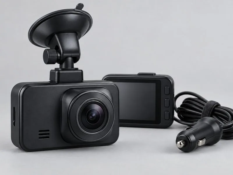 Dashcam 4K con GPS e parcheggio