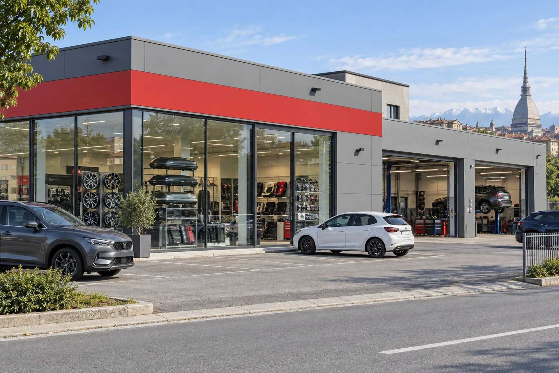 La sede Retarpettini in Via Cigna 96 a Torino